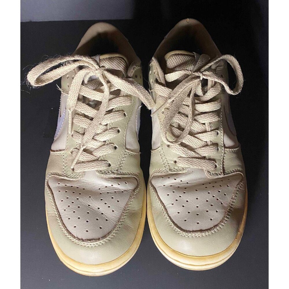 Vtg Nike Dunk Low Pro Womens 7 Light Bone Stone 302517-001 2003 w Box RARE - Picture 2 of 13
